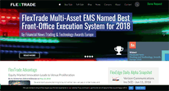 Desktop Screenshot of flextrade.com
