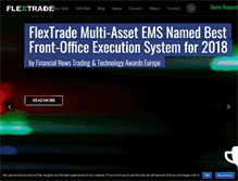 Tablet Screenshot of flextrade.com